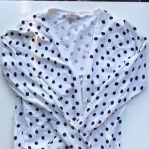 Polka dot cardigan